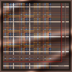 PLAID BROWN-MIX