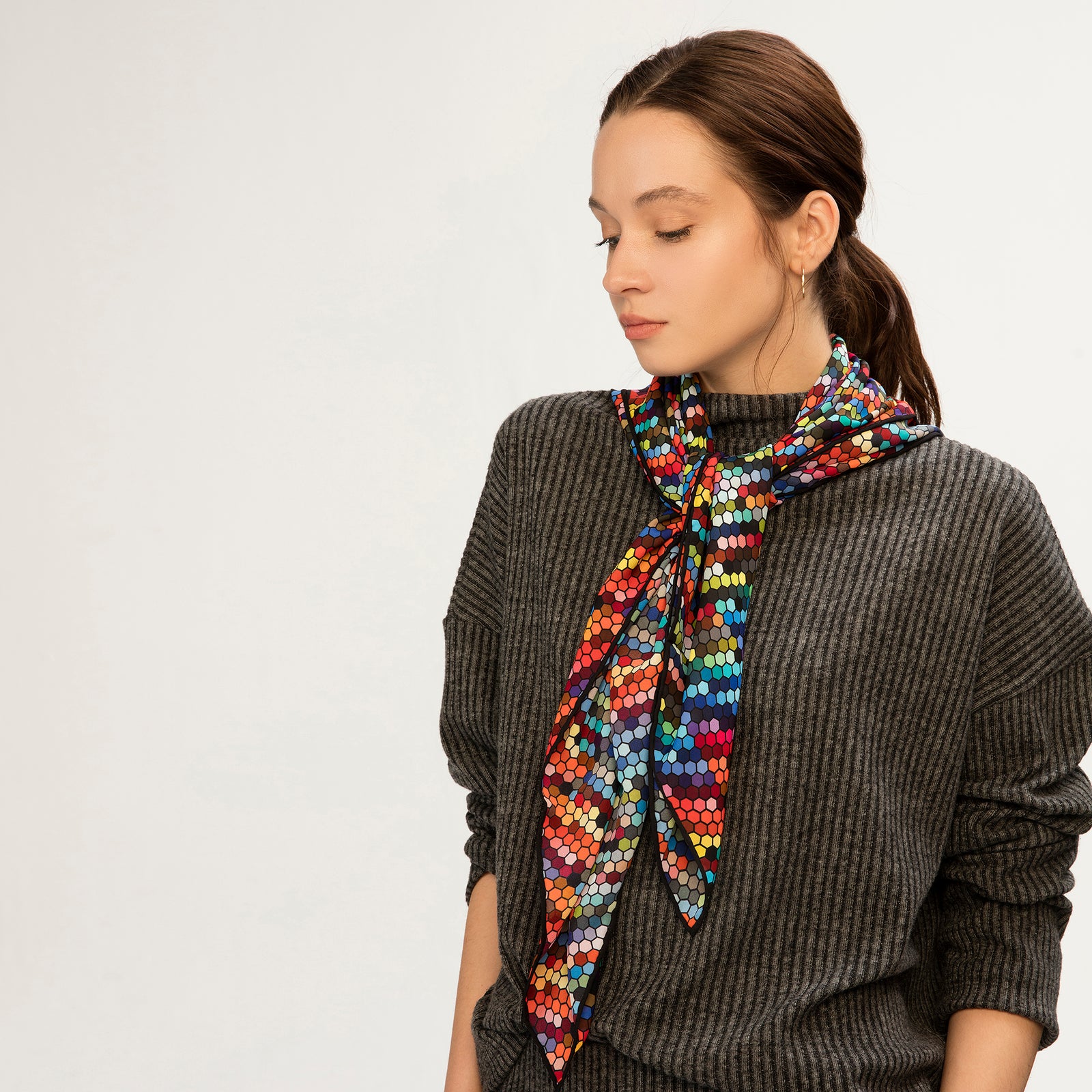 VITRAY SCARF + BRACELET SET – Silk and River