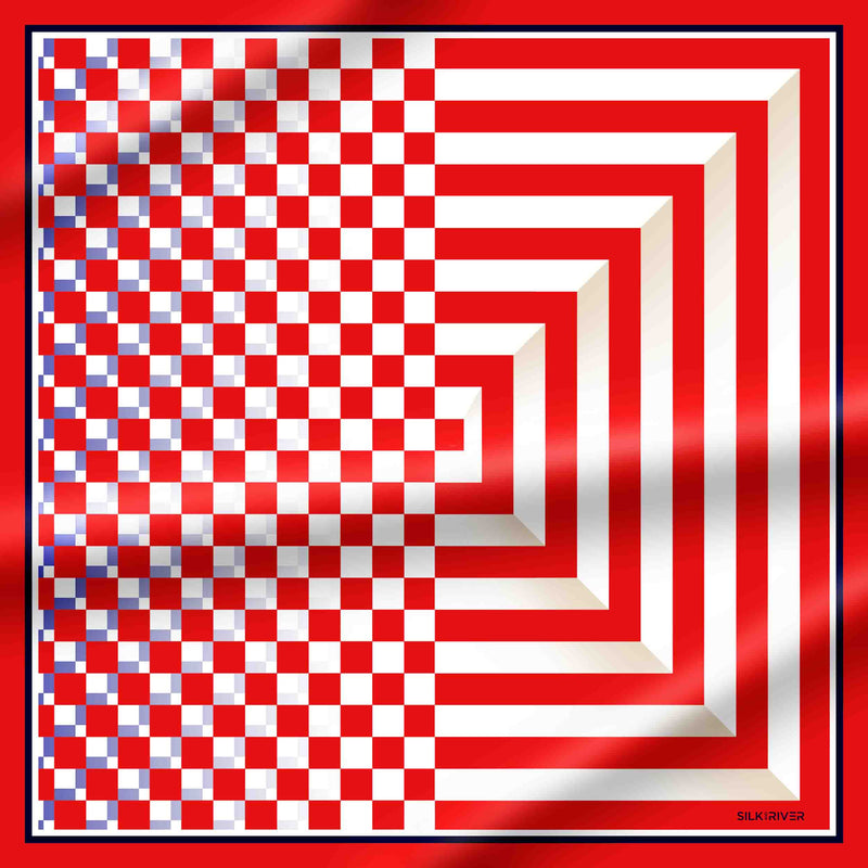 CHECKERS RED-WHITE