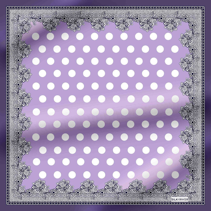 DOTTED & FLORAL LILAC