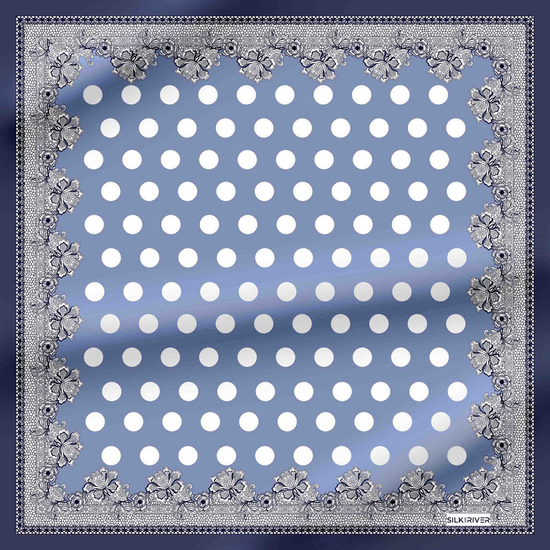 DOTTED & FLORAL BLUE