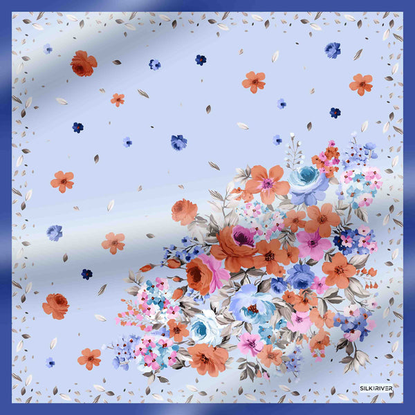 FLORAL BLUE-MIX